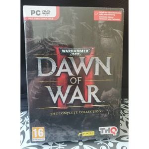 NEW WARHAMMER 40,000: DAWN OF WAR II THE COMPLETE COLLECTION PC GAME 2011 THQ